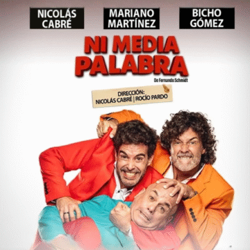 Ni media palabra